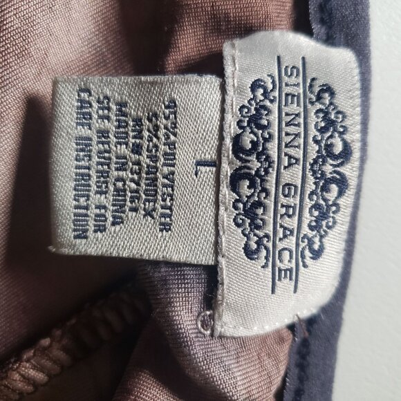 Vintage Y2K Sienna Grace Floral Print Tunic Top Womens L Boho Grunge Fairycore - Picture 6 of 6